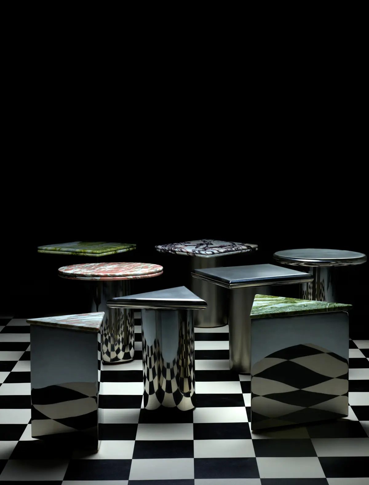 Buchanan Studio Daydream Collection Prism Table And Shape Table