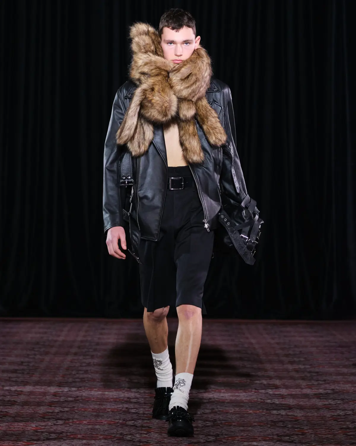 Simone Rocha AW25 Fur Accents Simone Rocha AW25 Fur Accents
